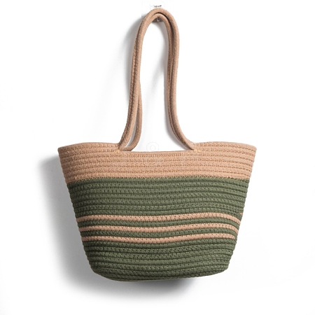 Woven Cotton Shoulder Bags PW-WG16606-01-1