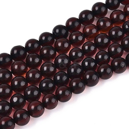 Natural Amber Beads Strands G-K387-D01-02-1