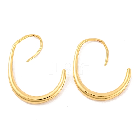 Brass Ear Wire EJEW-U015-24G-02-1