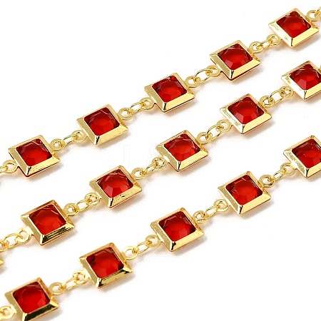 Brass Square Link Chains CHC-H114-02G-03-1