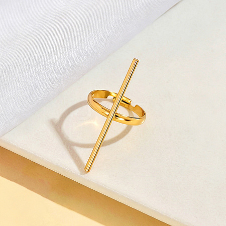 304 Stainless Steel Cuff Open Rings WG03894-02-1