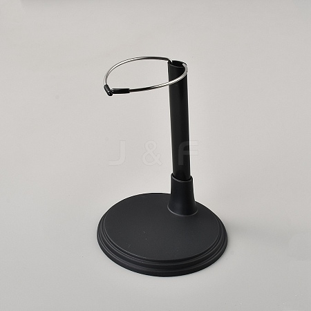 304 Stainless Steel Adjustable Height Doll Stands FIND-WH0260-44B-02-1