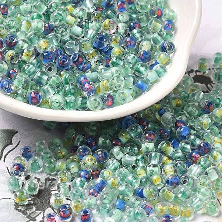 Transparent Glass Round Seed Beads X1-SEED-B001-05A-09-1