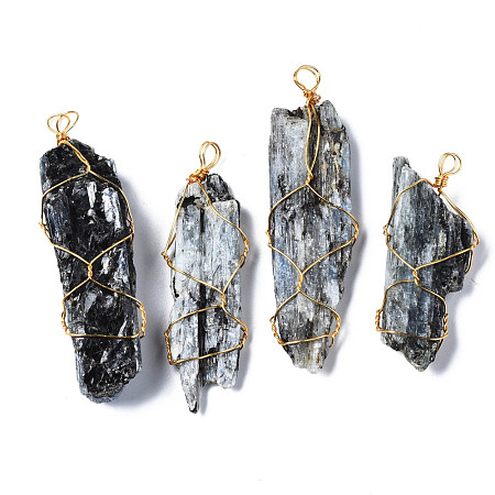 Natural Kyanite Big Pendants G-Q998-004-1