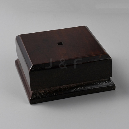 Square Wood Display Pedestals ODIS-WH0099-17A-1