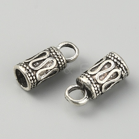 Zinc Alloy Cord End FIND-WH0144-86D-AS-1