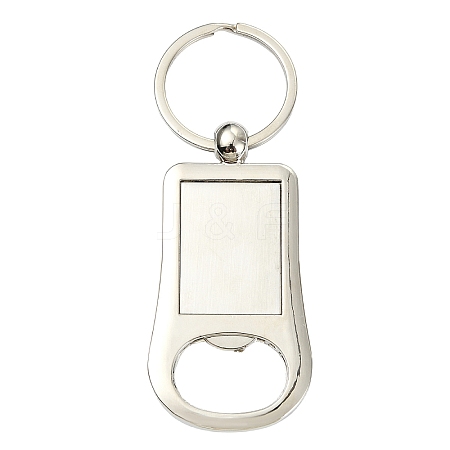 1Pc Zinc Alloy Cabochon Settings Bottle Openers AJEW-YW0002-14-1