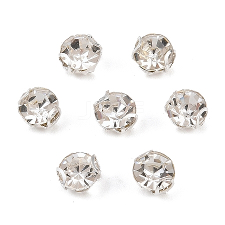 Flat Round Sew on Rhinestone Montee Beads STAS-B107-01B-01S-1