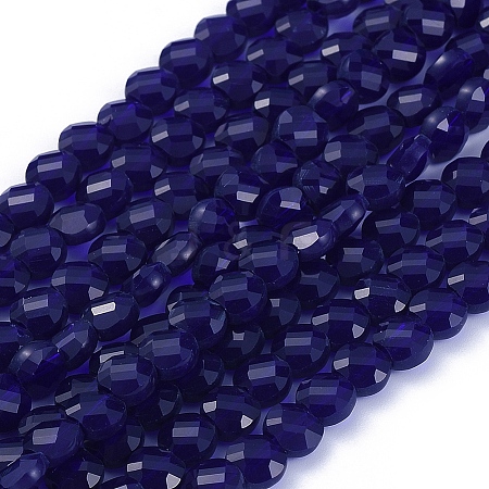 Glass Beads Strands X-EGLA-J149-B03-1