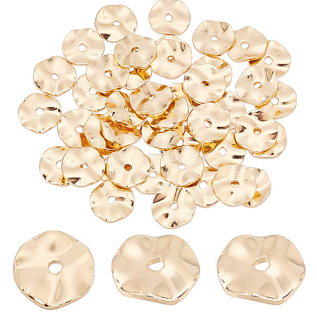50PCS Brass Beads KK-PH0005-48-1