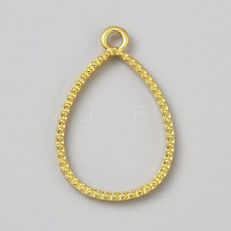 Zinc Alloy Open Back Bezel Pendants FIND-WH0167-04B-G-1