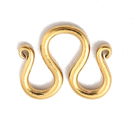 304 Stainless Steel Clasps STAS-C056-14G-1