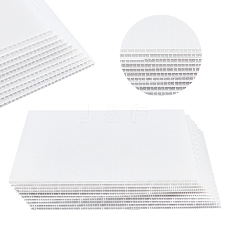 Plastic Corrugated Sheets Pads DIY-WH0569-60B-02-1
