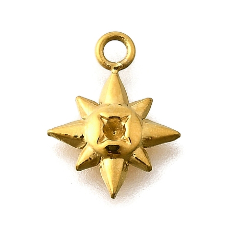 304 Stainless Steel Pendant Rhinestone Settings STAS-K263-85G-1