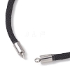 Nylon Round Cord Slider Bracelet Makings AJEW-JB01516-02-2