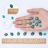 SUNNYCLUE 100Pcs 2 Sizes Dyed Synthetic Turquoise Beads Strands G-SC0001-59-3