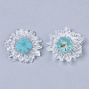 Transparent Clear Epoxy Resin Cabochons LS-CRES-N025-02D-2