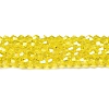 Transparent Electroplate Glass Beads Strands EGLA-A039-T2mm-B21-1