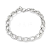 9MM 304 Stainless Steel Oval Link Chain Bracelets SA-CBA2696-10P-4