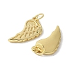 Brass Pendants KK-S518-14G-2