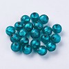 Handmade Silver Foil Lampwork Beads LAMP-J089-P11-1