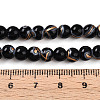 Baking Paint Glass Beads Strands DGLA-N010-6mm-10-4