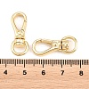 Brass Swivel Claw Clasps KK-P353-13G-3