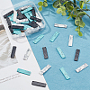 60Pcs 3 Colors Synthetic Turquoise Cabochons G-AR0004-62-5