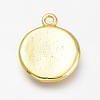 Brass Enamel Pendants KK-H103-01L-G-2
