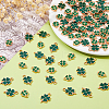 100Pcs 2 Styles Alloy Enamel Pendants ENAM-DC0002-06-4