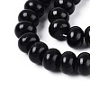 Natural Obsidian Beads Strands G-T144-33-3