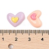 Opaque Resin Cabochons CRES-M037-02-3