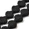 Dyed Natural Lava Rock Beads Strands G-A264-A04-01C-1