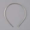 Alloy Double Hair Band Findings AJEW-WH0304-25B-P-1
