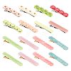 16Pcs 12 Style Fashion Acrylic Alligator Hair Clip PHAR-CA0001-003-1