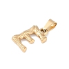 304 Stainless Steel Pendants STAS-F235-01G-E-2