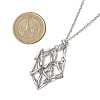 304 Stainless Steel Cable Chain Macrame Pouch Slider Necklace Making NJEW-JN05068-02-2