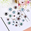 70Pcs 5 Styles Glass Cabochons GGLA-SZ0001-36-7