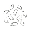 Tarnish Resistant 304 Stainless Steel Leverback Earring Findings STAS-E007-2-2