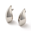 Teardrop Rack Plating Brass Stud Earrings EJEW-M240-10P-1