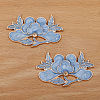 Alloy Enamel Cabochons PW-WGB3C70-05-1