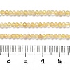 Natural Citrine Beads Strands G-Z074-A03-01-5