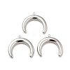 Non-Tarnish 304 Stainless Steel Pendants STAS-I197-018B-P-1