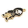 Halloween Alloy Enamel Pendants ENAM-H045-01G-010-2