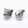 304 Stainless Steel Puppy Beads LS-STAS-K152-01AS-2