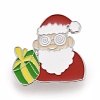 Christmas Santa Claus and Gifts Enamel Pin JEWB-G010-20P-1