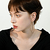 3 Pairs Brass Hoop Earrings for Women EJEW-BBC0001-66G-04-6