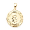 Brass Locket Pendants LS-KK-P199-07G-2