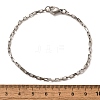 Tarnish Resistant 316 Surgical Stainless Steel Box Chain Bracelets X-BJEW-JB01865-4