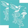 Self-Adhesive Silk Screen Printing Stencil DIY-WH0337-023-1